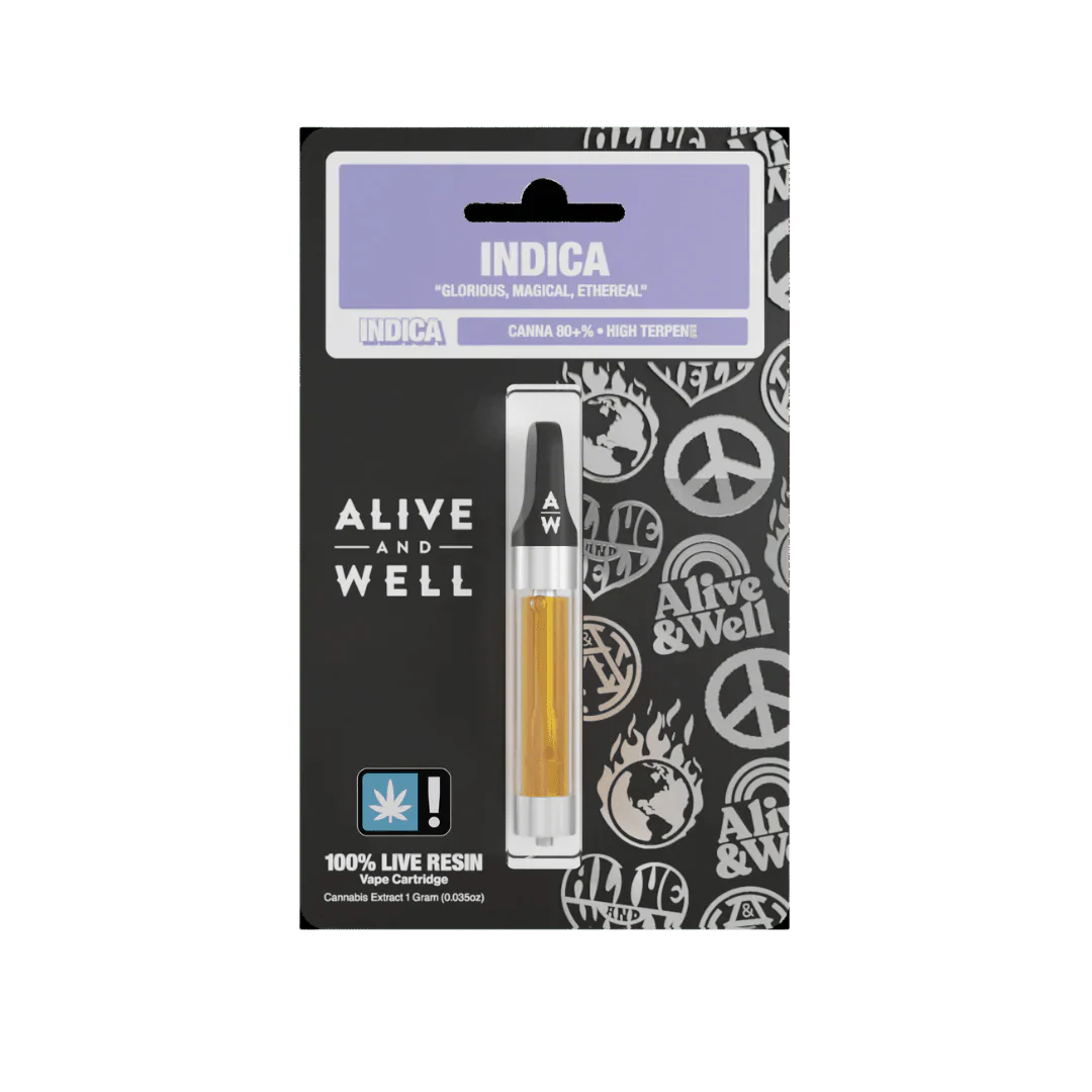 Alive and Well THCa Gelato Vape Cart