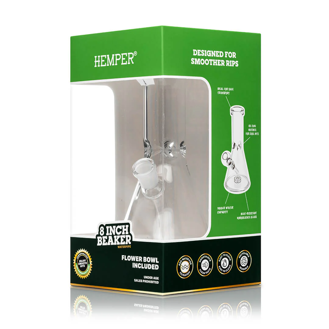 8" Beaker Bong - Image 9