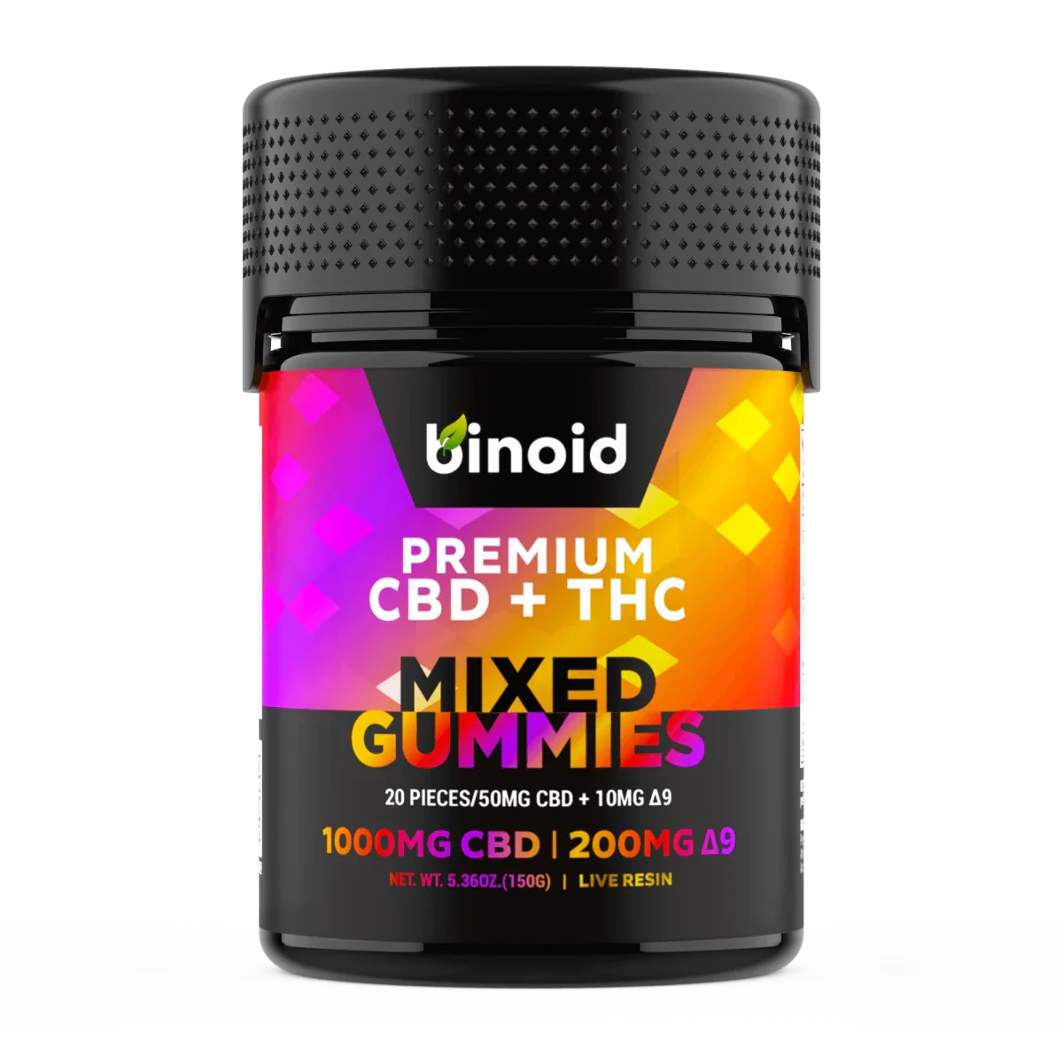 Binoid Delta 9 Mixed Flavors Gummies