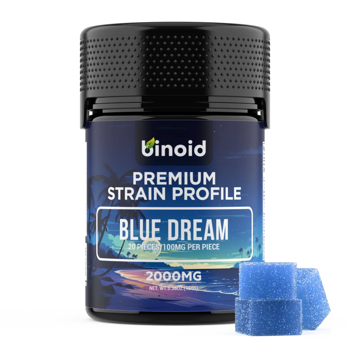 Binoid Strain Blue Dream Gummies