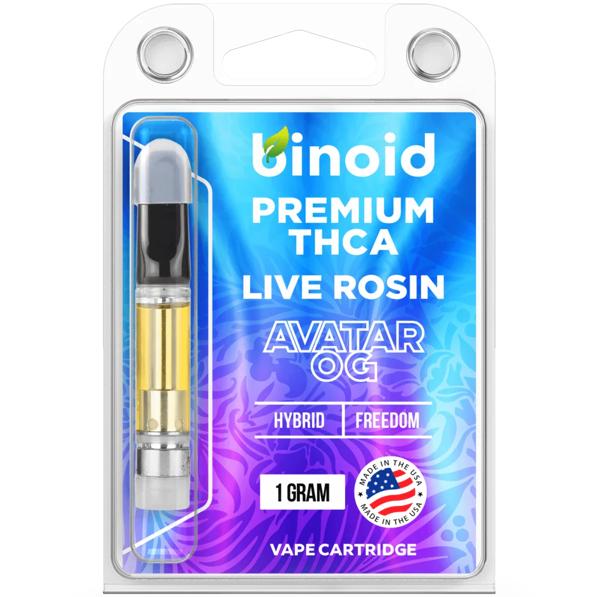 Binoid THCa Avatar OG Vape Cart