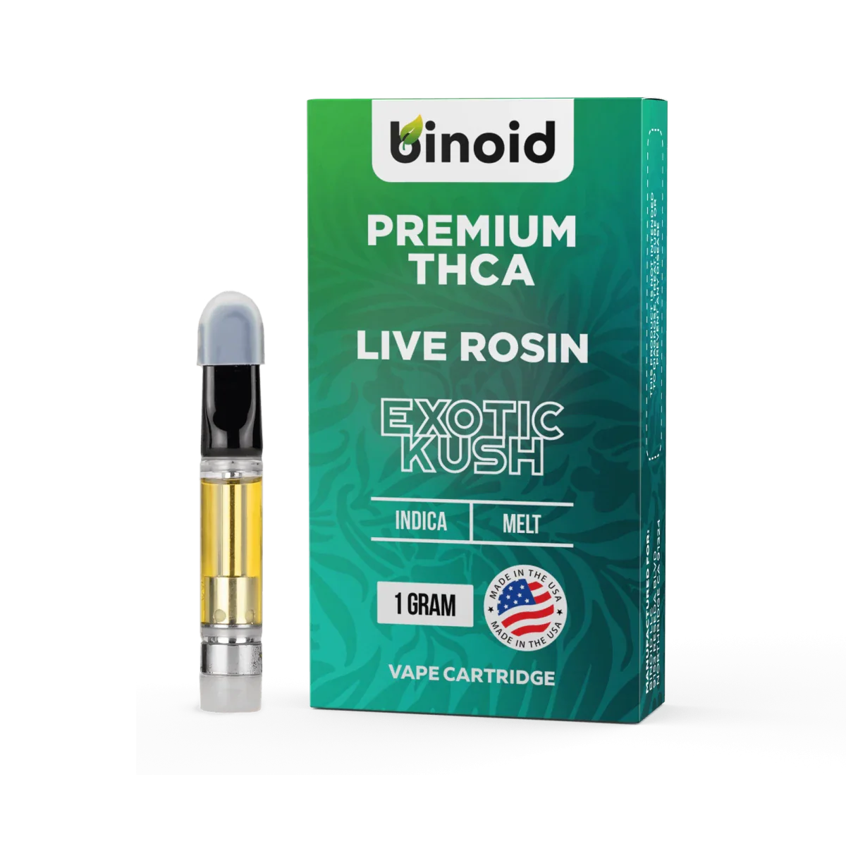 Binoid THCa Exotic Kush Vape Cart