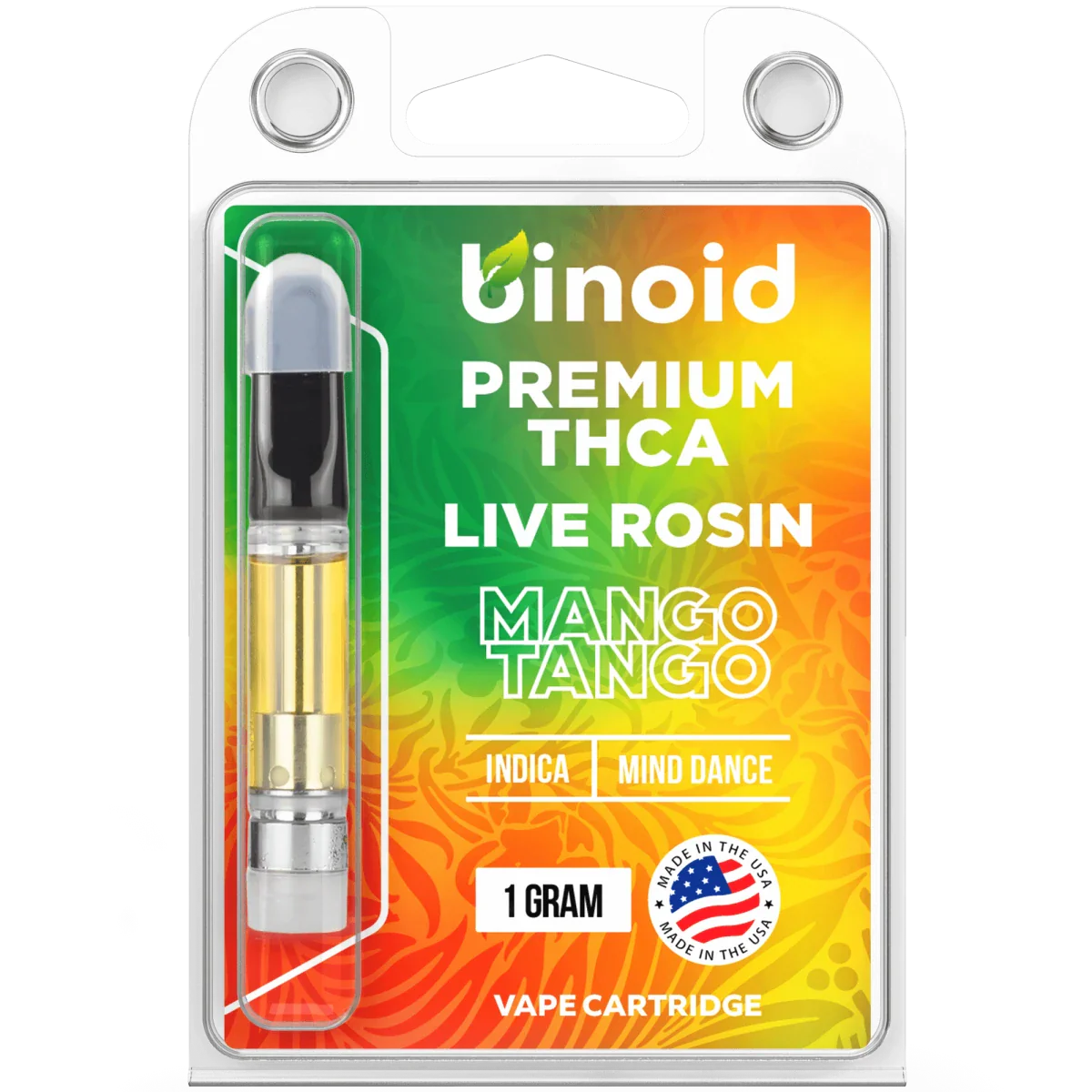 Binoid THCa Mango Tango Vape Cart