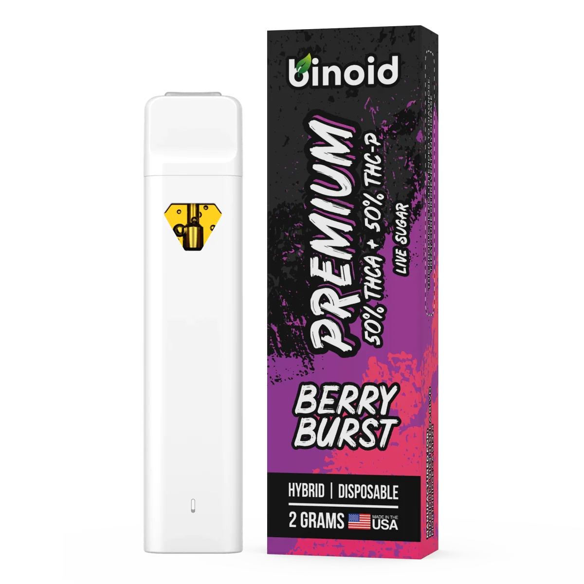 Binoid THCa + THCp Berry Burst Disposable Vape