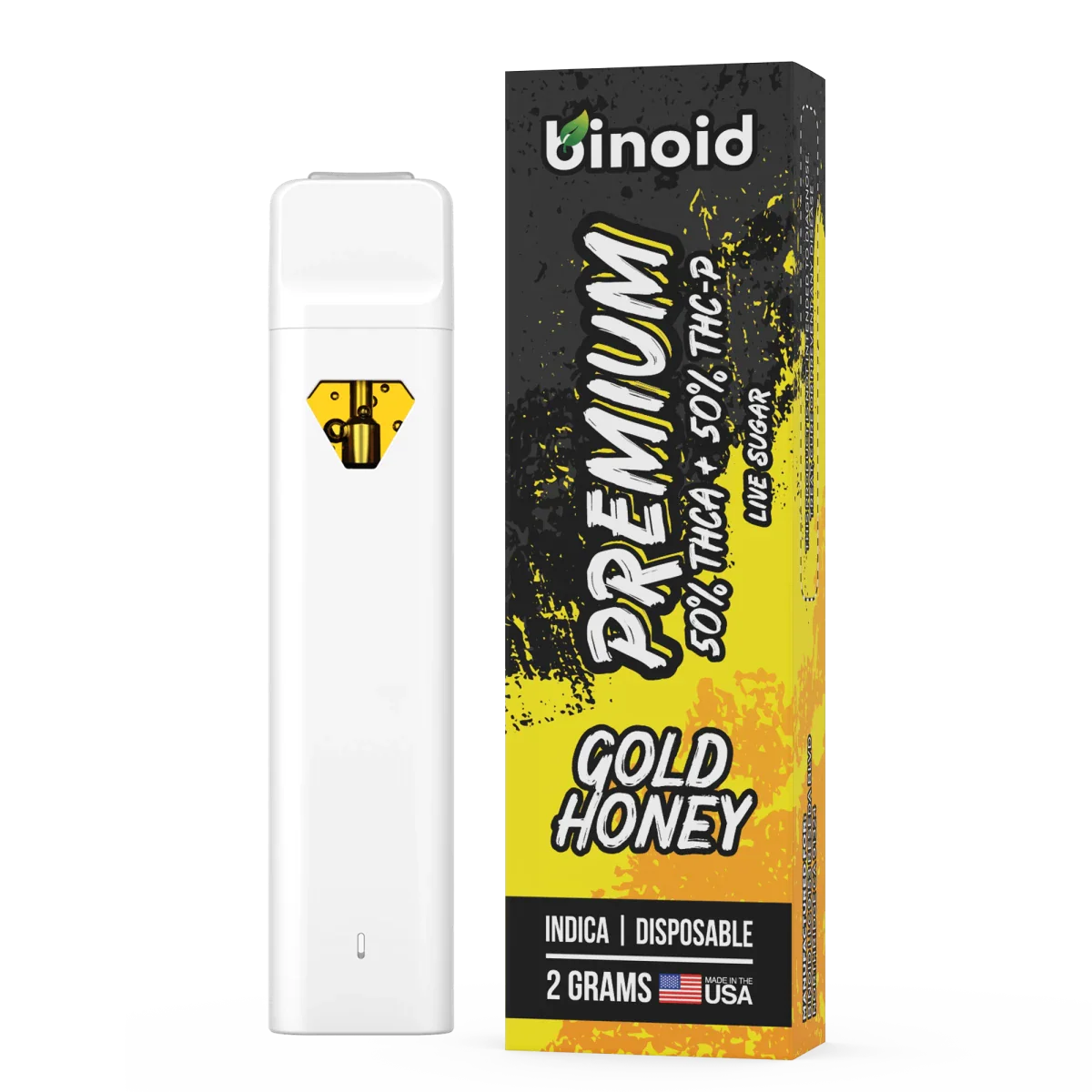 Binoid THCa + THCp Gold Honey Disposable Vape