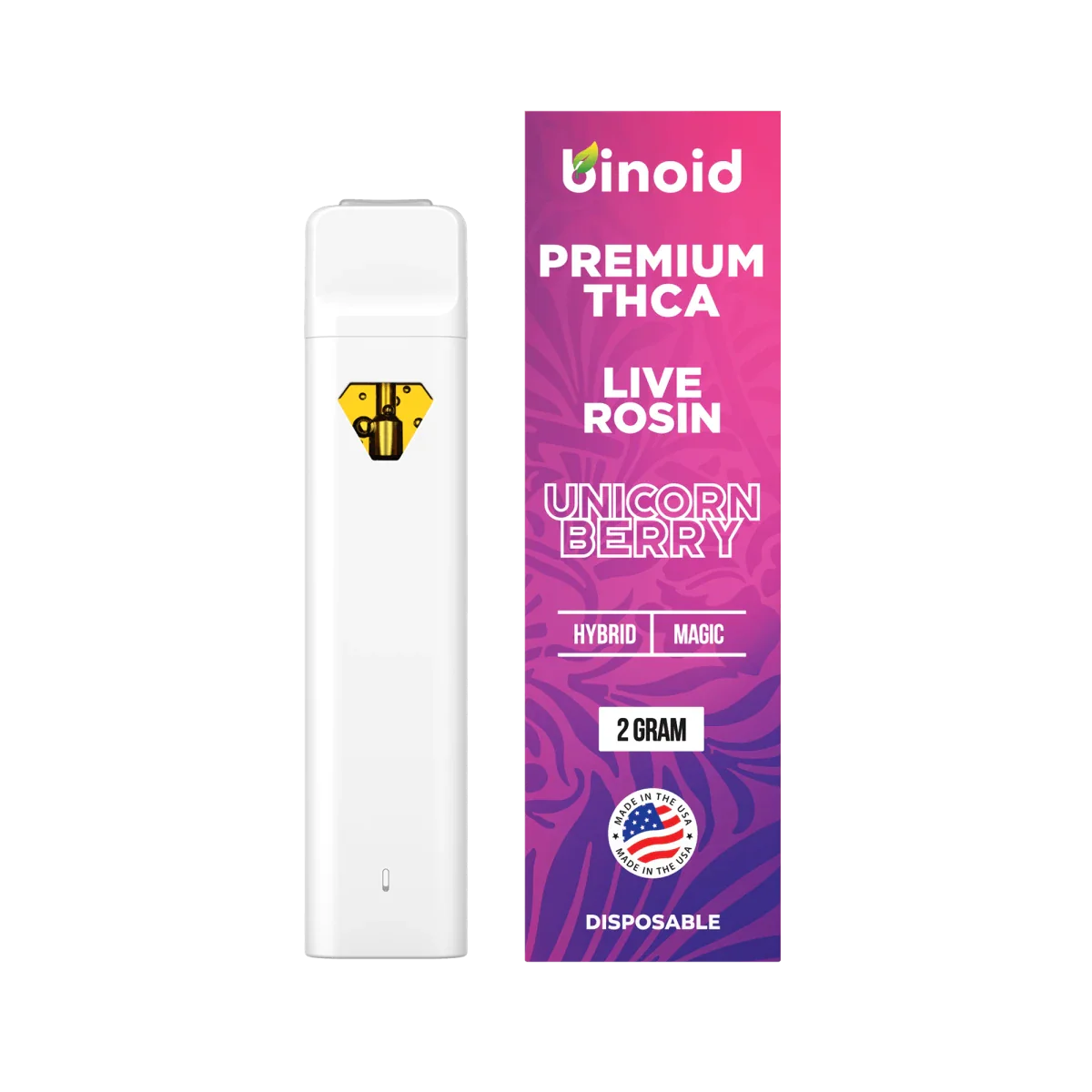Binoid THCa Unicorn Berry Disposable Vape