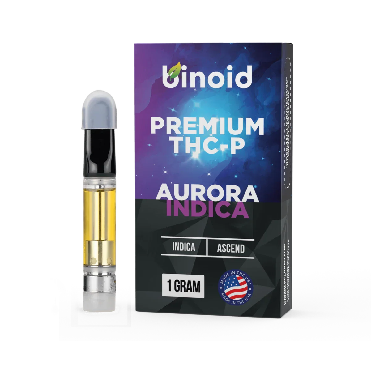 Binoid THCp Aurora Indica Vape Cart