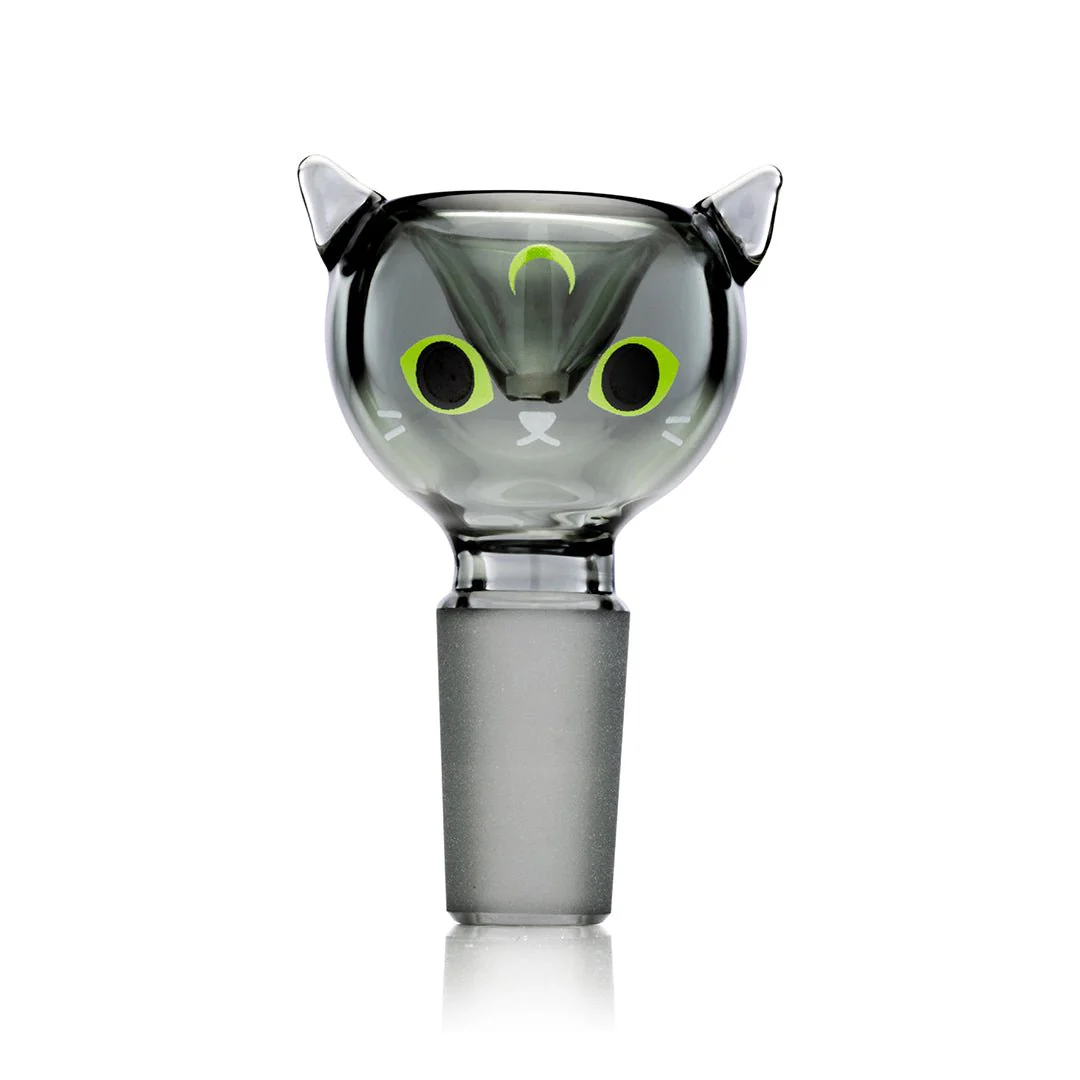 Black Cat Flower Bowl