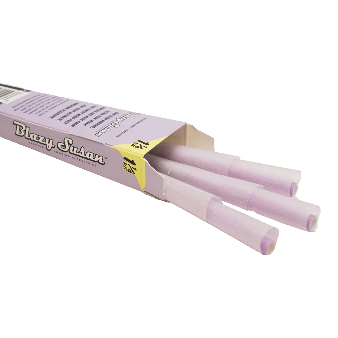 Blazy Susan Purple Paper Cones - Image 6
