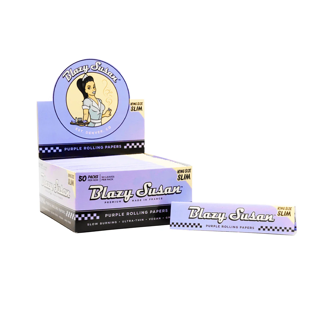 Blazy Susan Purple Rolling Papers - Image 3