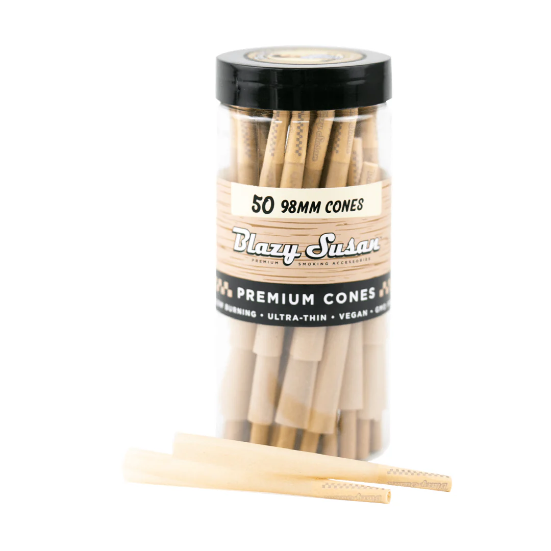 Blazy Susan Unbleached Paper Cones - Image 4