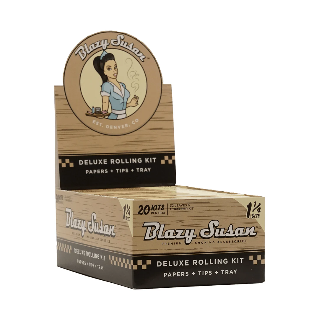 Blazy Susan Unbleached Rolling Papers - Image 4