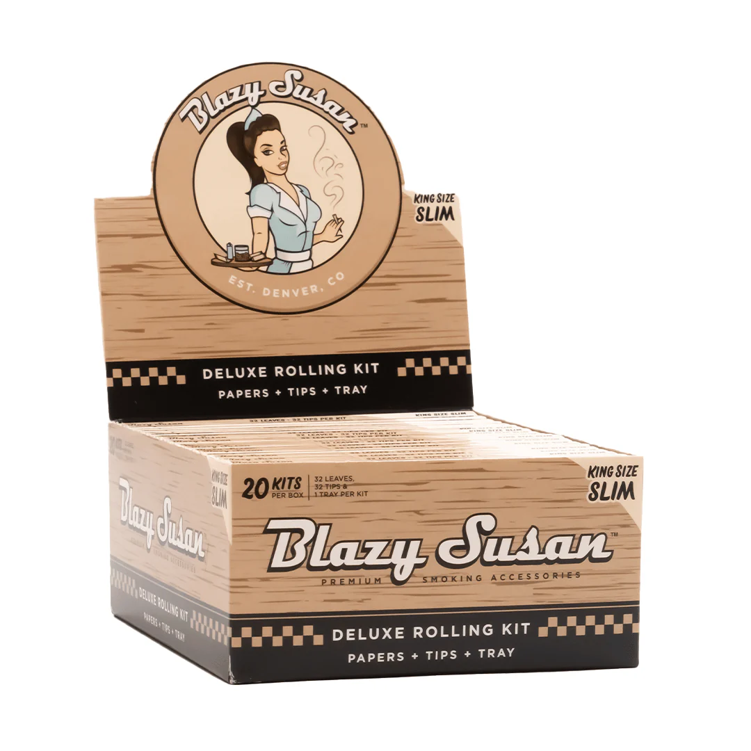 Blazy Susan Unbleached Rolling Papers - Image 6