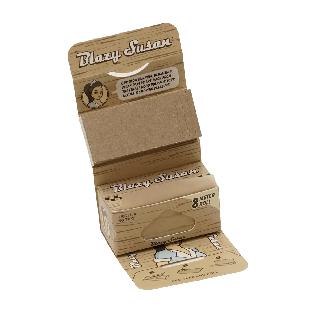 Blazy Susan Unbleached Rolling Papers - Image 7