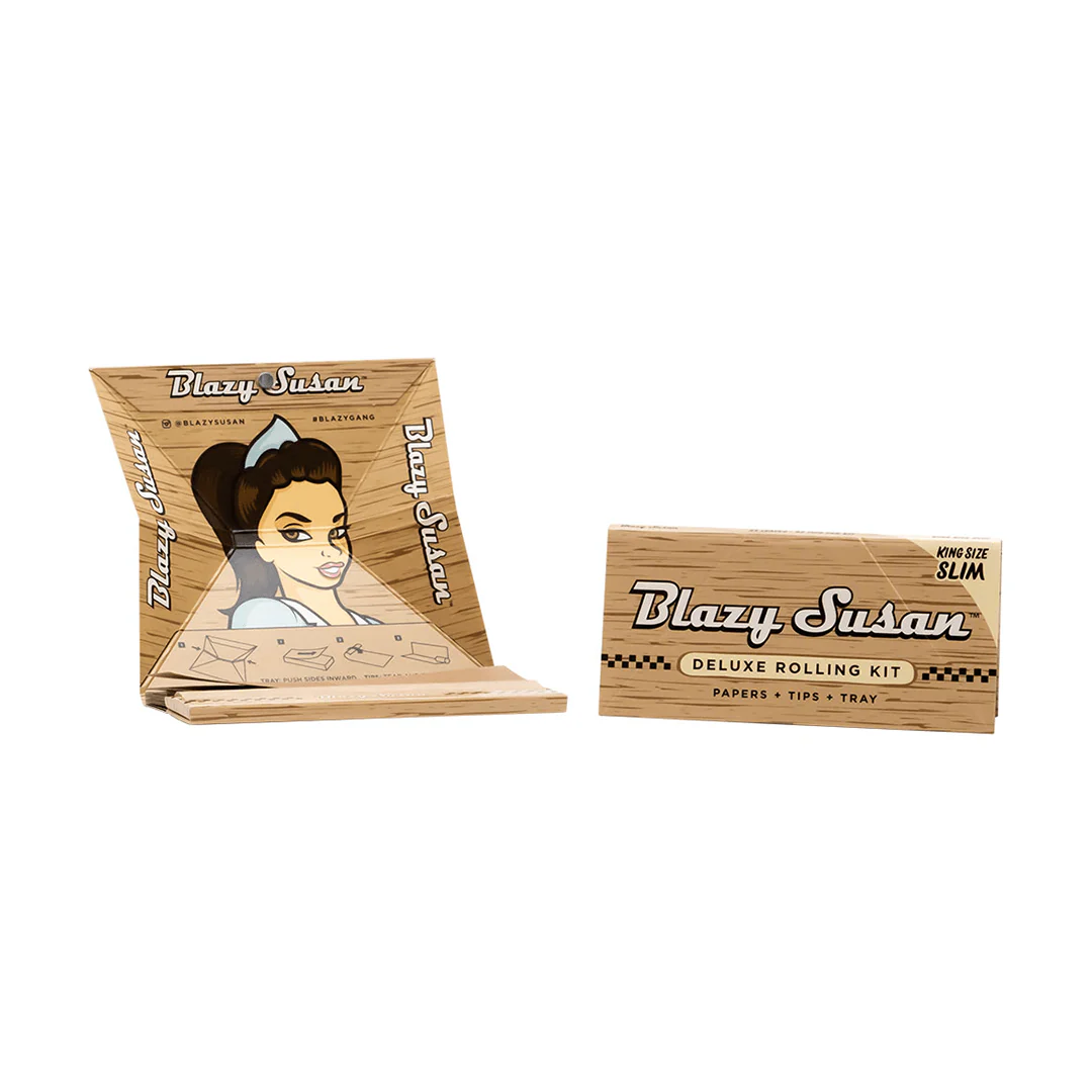 Blazy Susan Unbleached Rolling Papers - Image 9