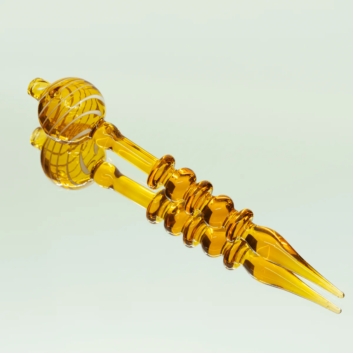 Bubble Head Glass Dab Tool & Carb Cap - Image 4