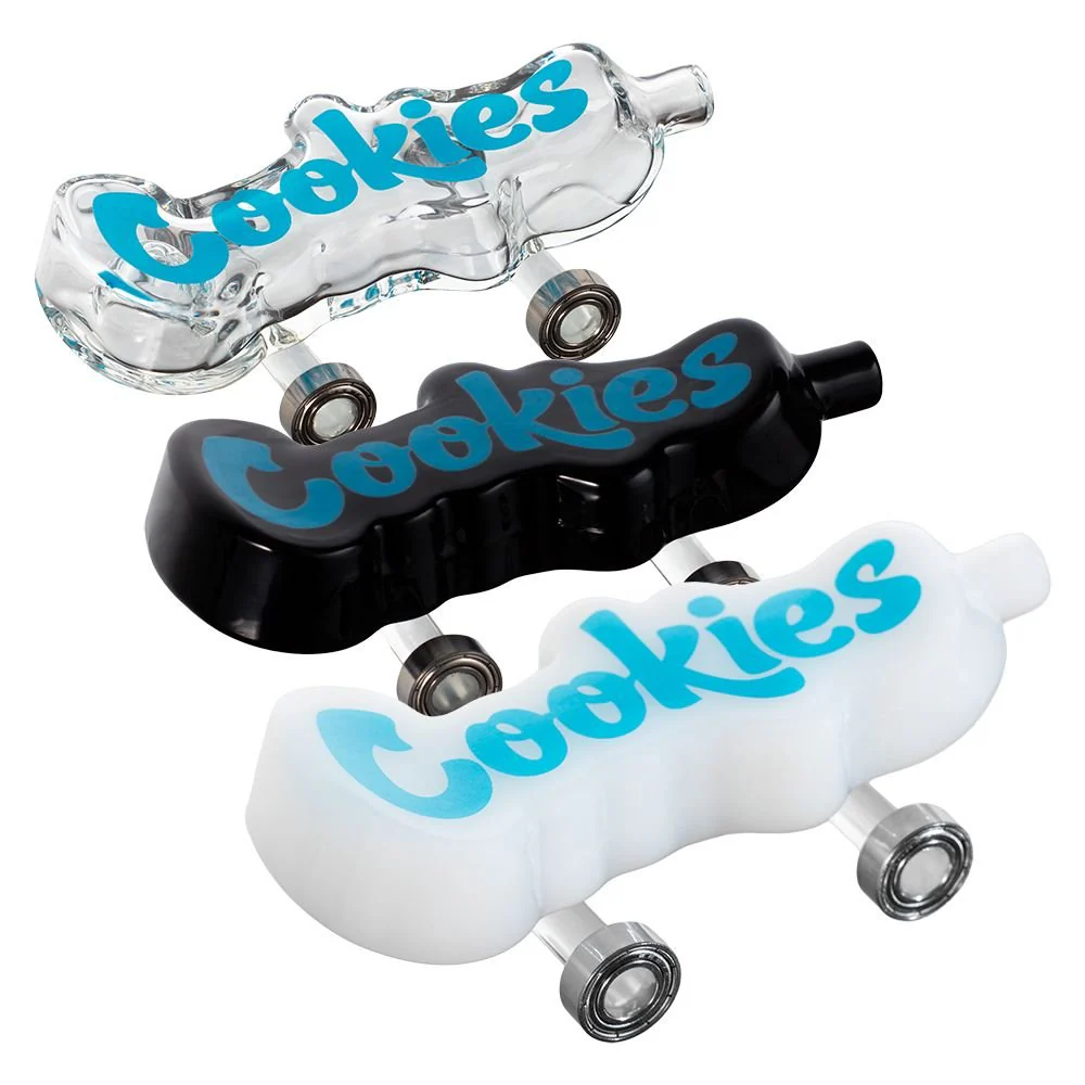 Cookies Toke Deck Glass Hand Pipe