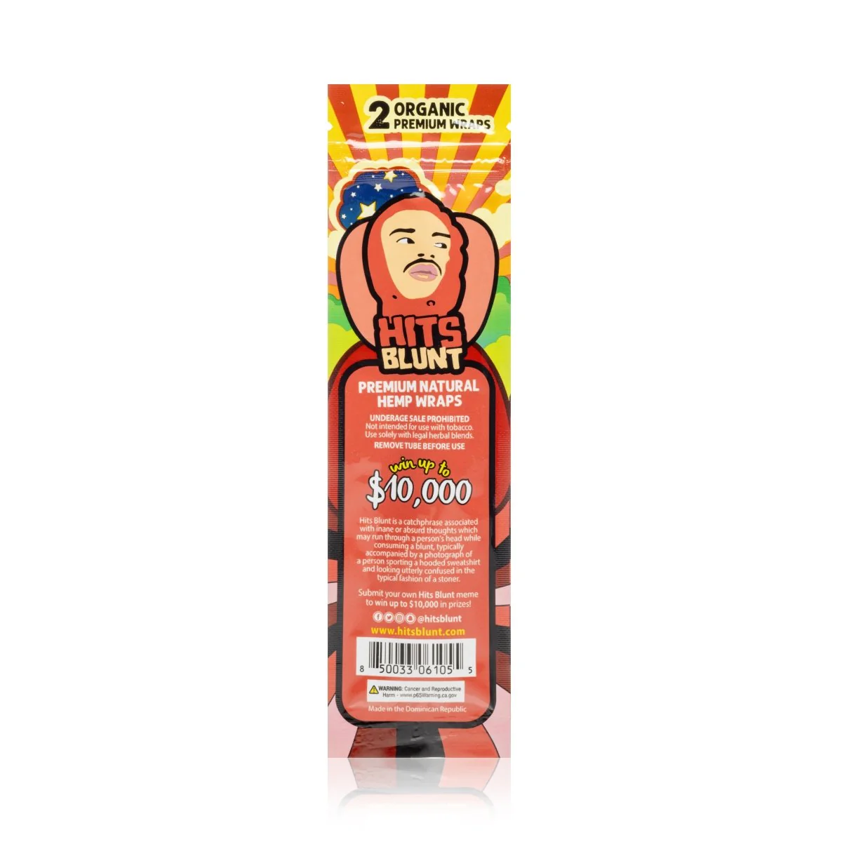 Hits Blunt Hemp Wraps - 2-Pack - Image 6