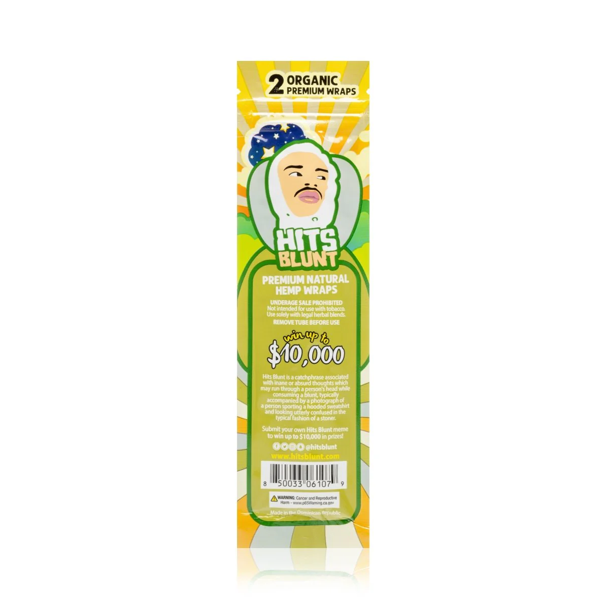 Hits Blunt Hemp Wraps - 2-Pack - Image 8