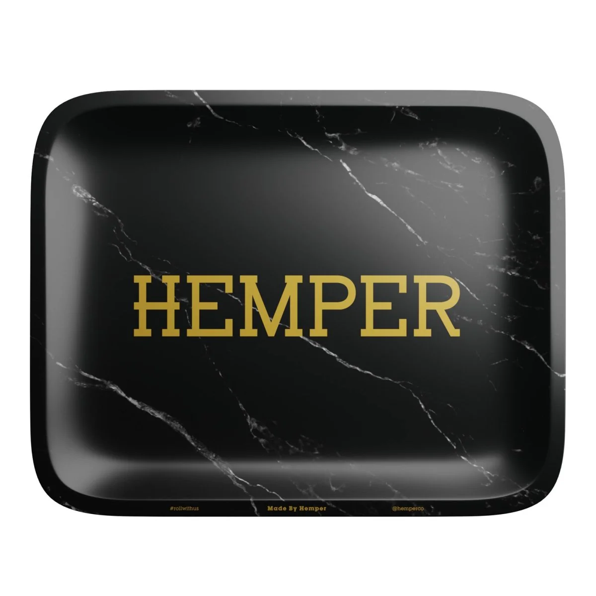 Luxe Marble Black Rolling Tray - Image 2