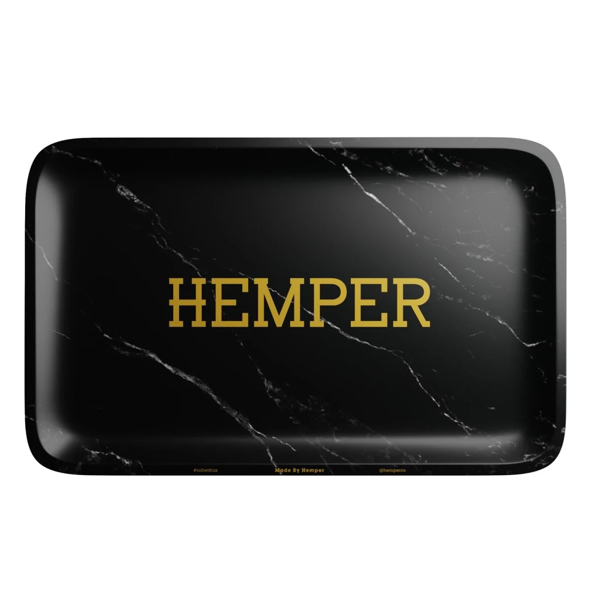 Luxe Marble Black Rolling Tray - Image 3