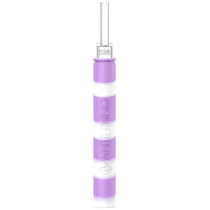 White Rhino - DABTAINER SILICONE STRAW GLOW IN THE DARK - Image 12