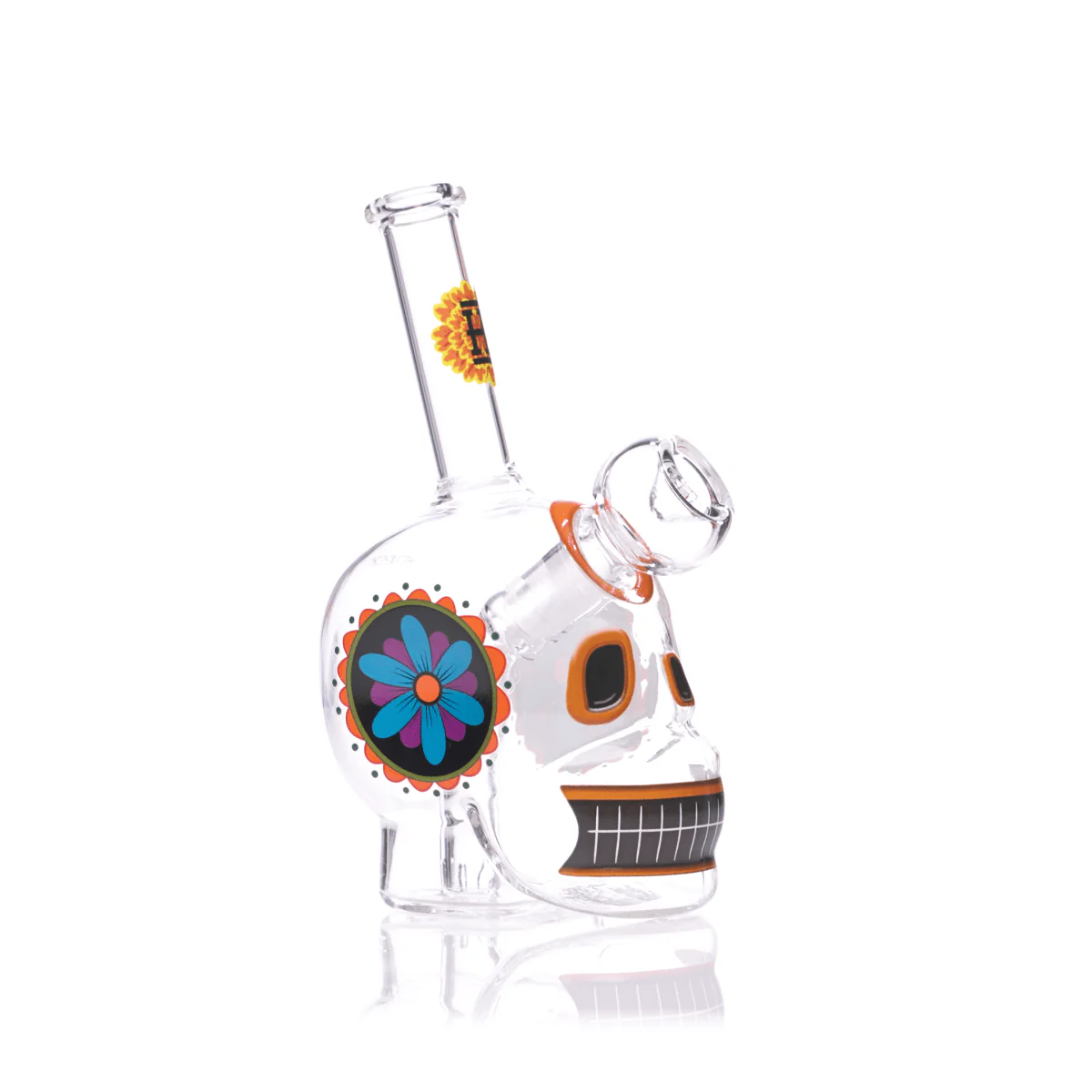 Dia De Los Muertos Skull Bong - Image 13