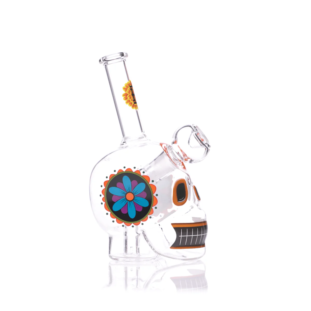 Dia De Los Muertos Skull Bong - Image 14