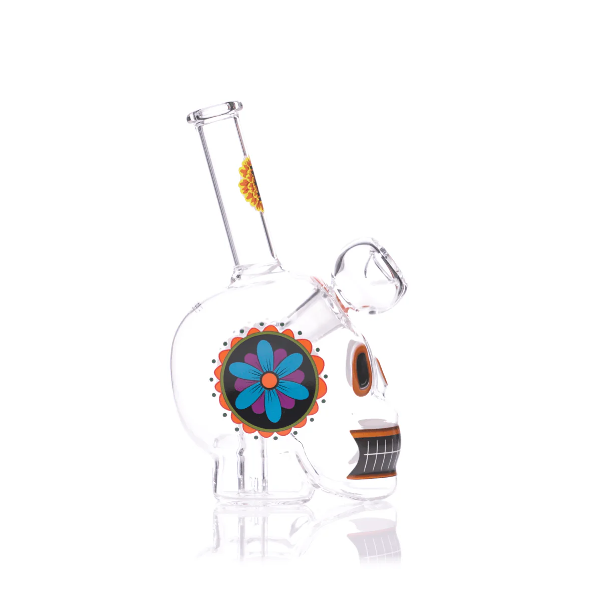 Dia De Los Muertos Skull Bong - Image 15