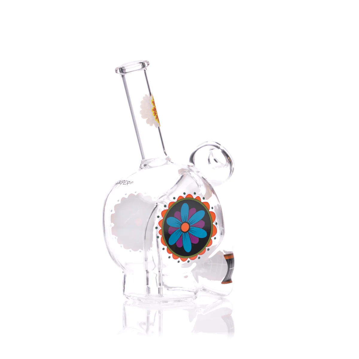 Dia De Los Muertos Skull Bong - Image 17