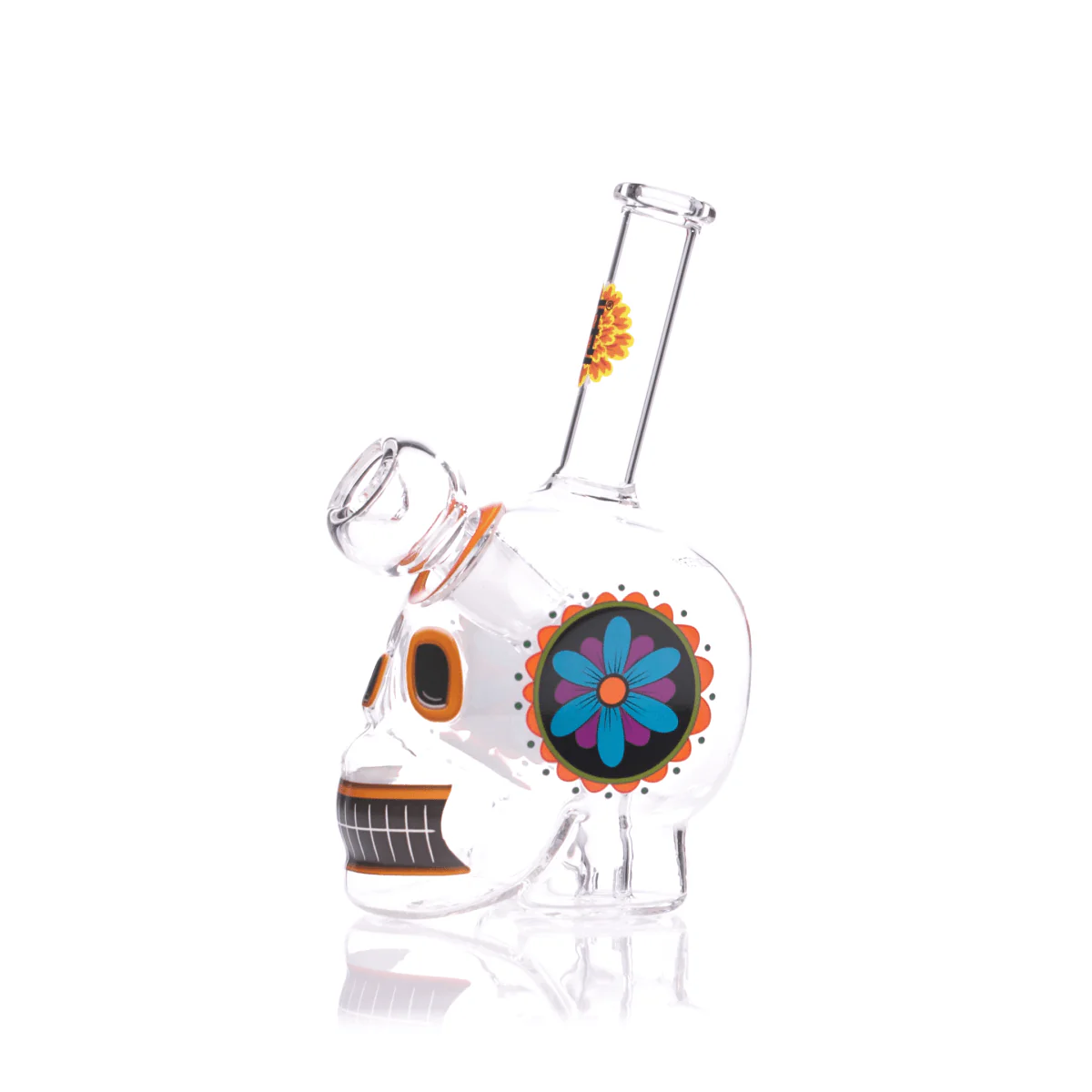 Dia De Los Muertos Skull Bong - Image 28