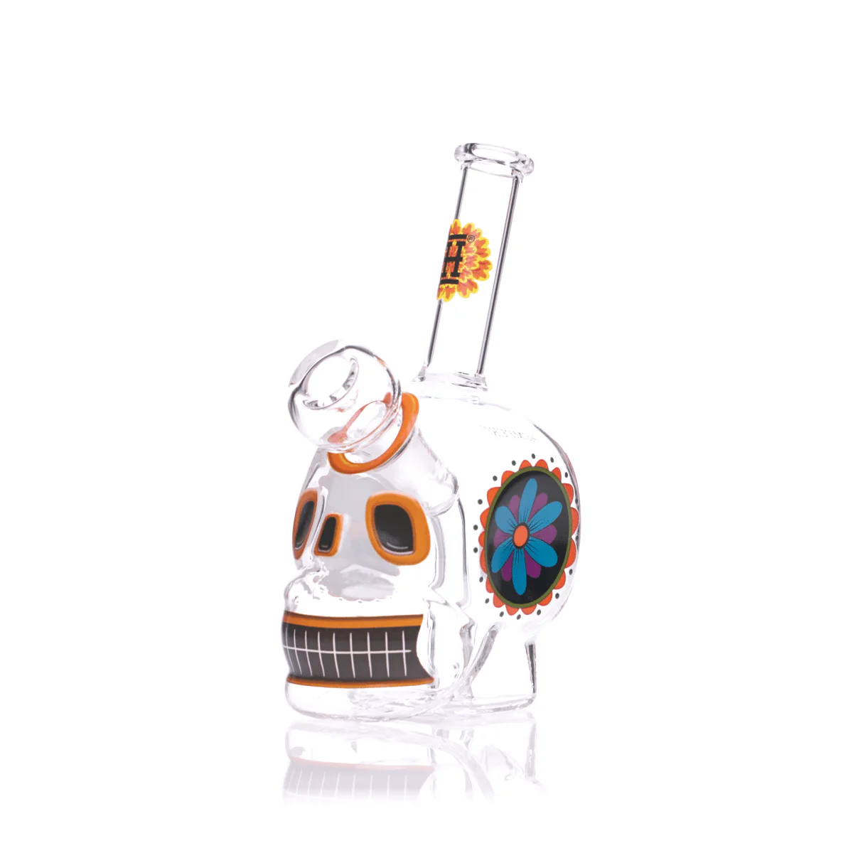 Dia De Los Muertos Skull Bong - Image 30