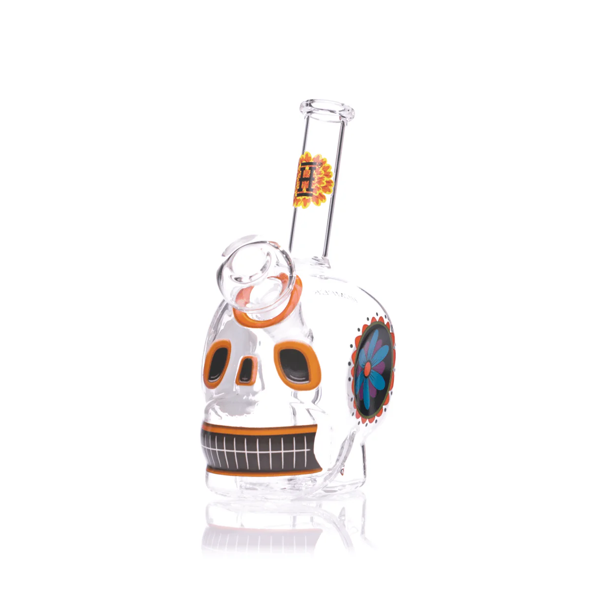 Dia De Los Muertos Skull Bong - Image 31