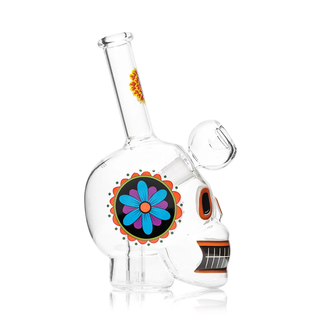 Dia De Los Muertos Skull Bong - Image 5