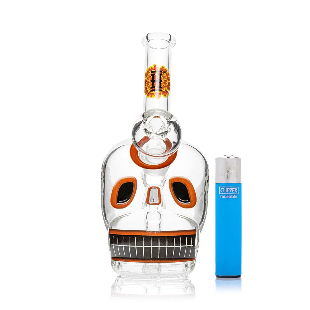 Dia De Los Muertos Skull Bong - Image 8