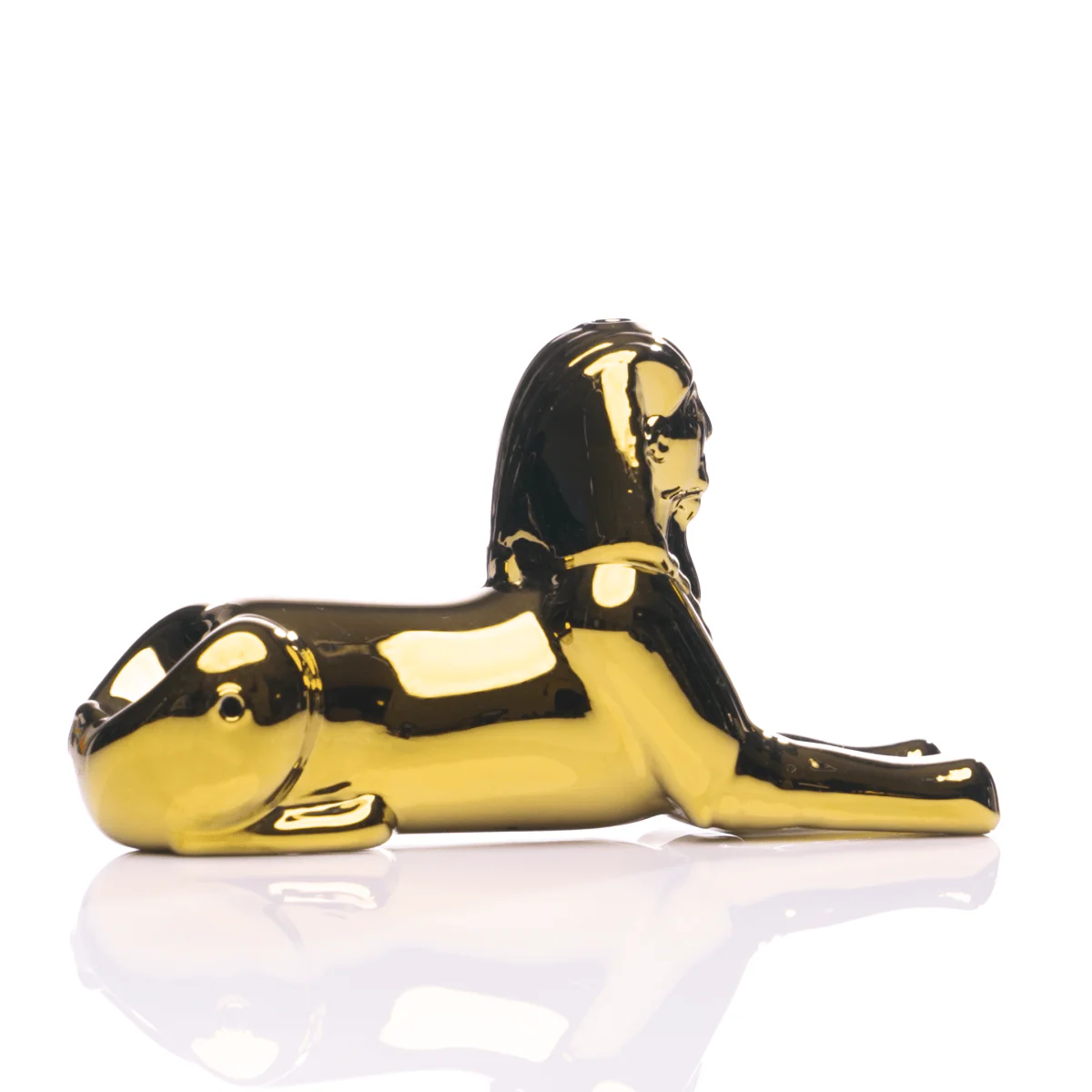 Egypt Sphinx Glass Hand Pipe - Image 15