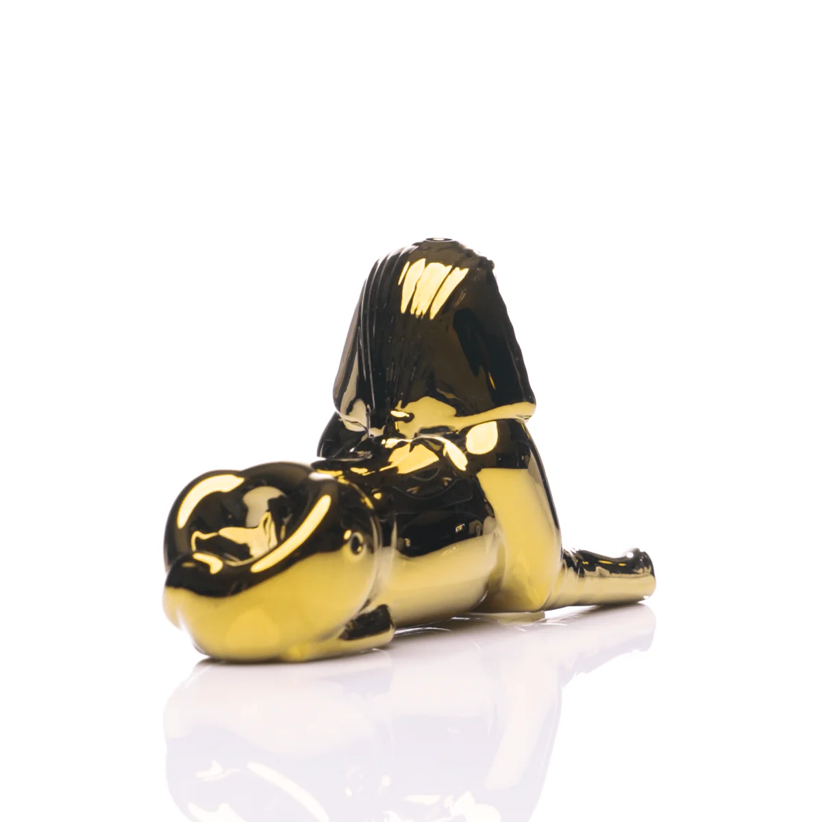 Egypt Sphinx Glass Hand Pipe - Image 18