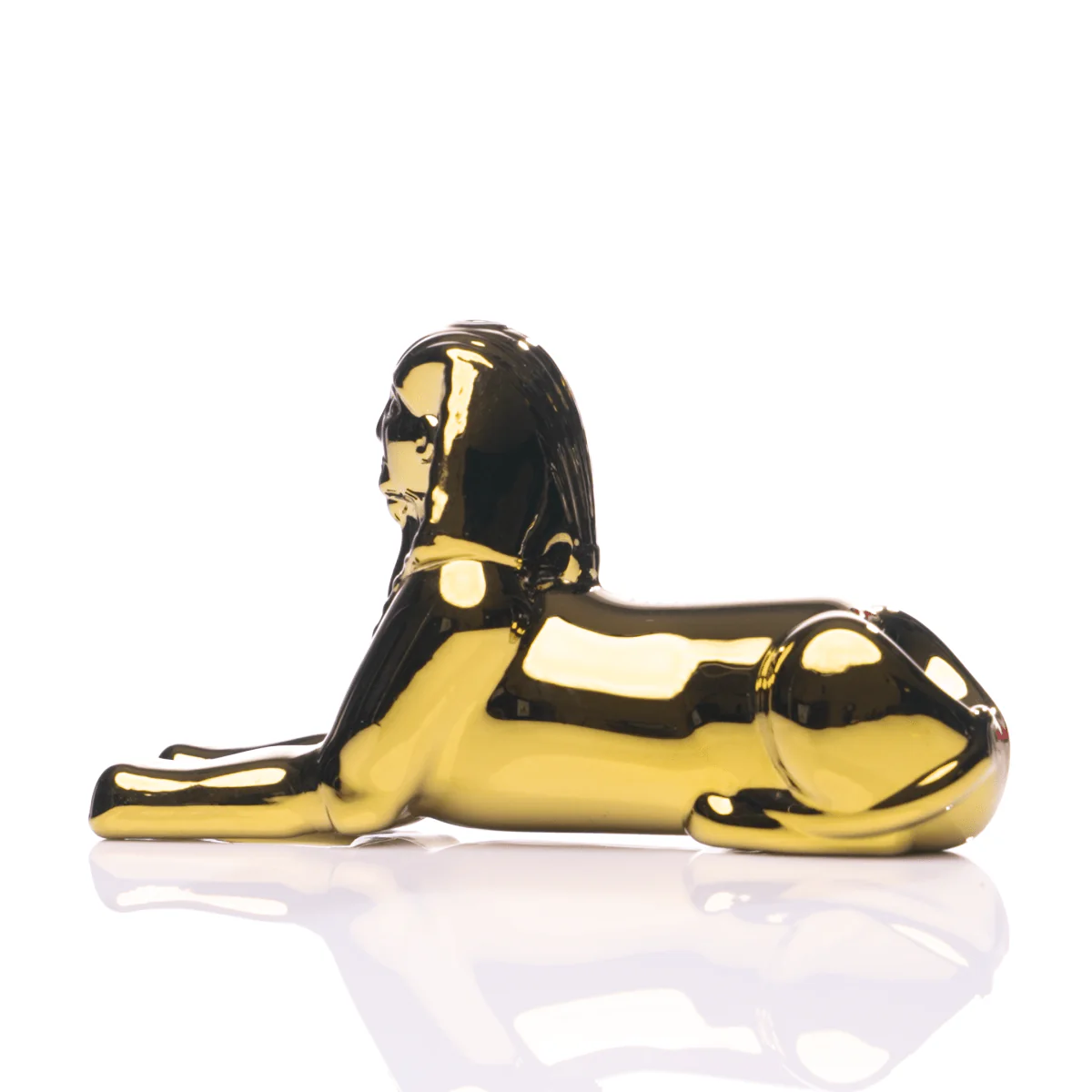 Egypt Sphinx Glass Hand Pipe - Image 25