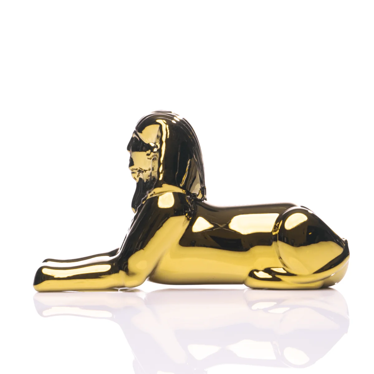 Egypt Sphinx Glass Hand Pipe - Image 26