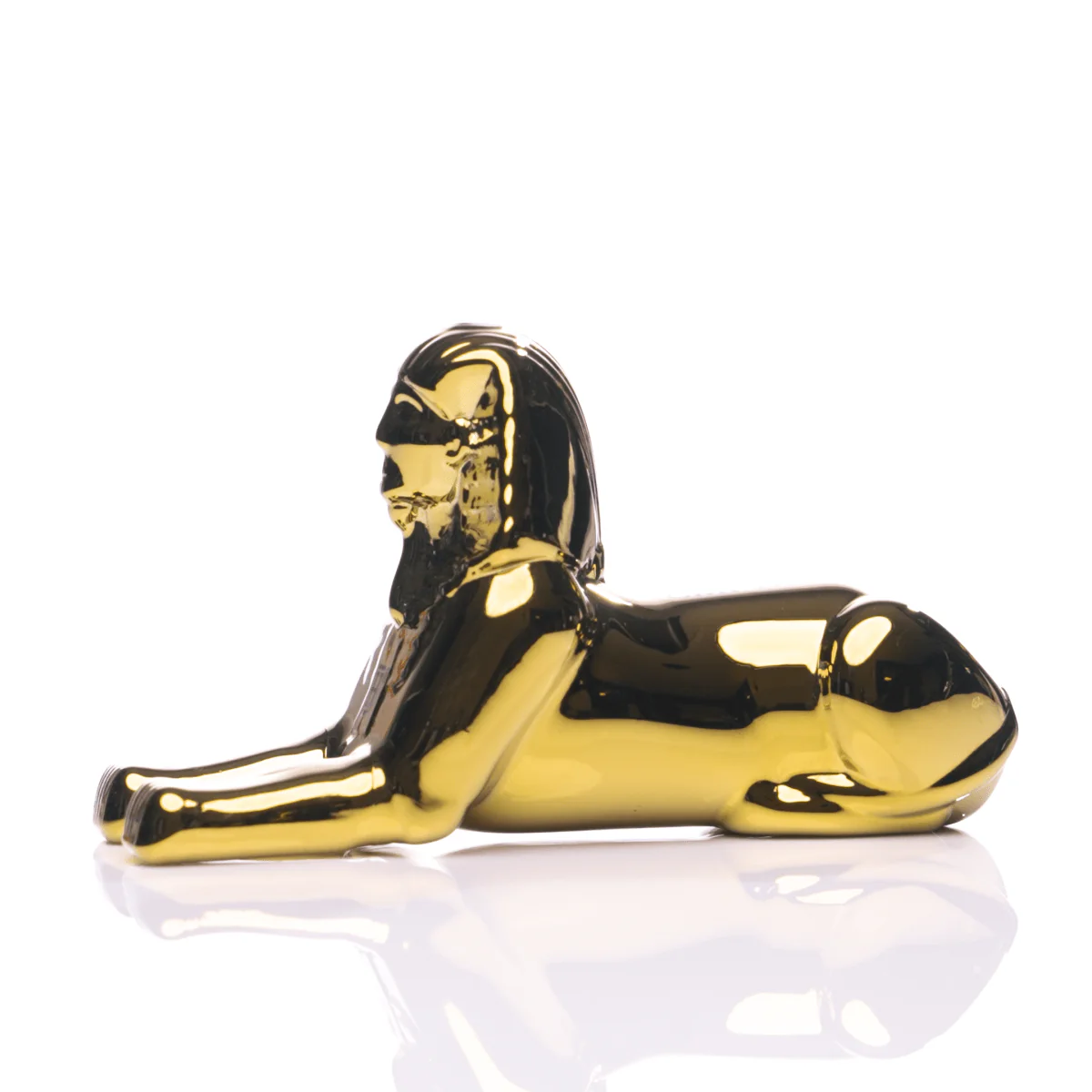 Egypt Sphinx Glass Hand Pipe - Image 27