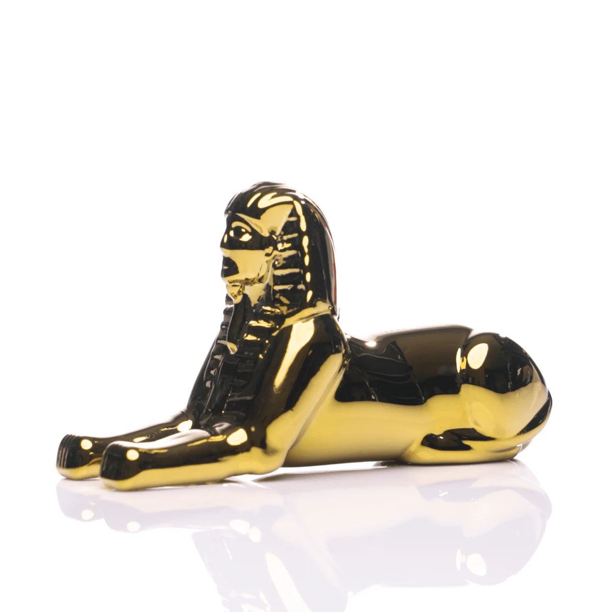 Egypt Sphinx Glass Hand Pipe - Image 28