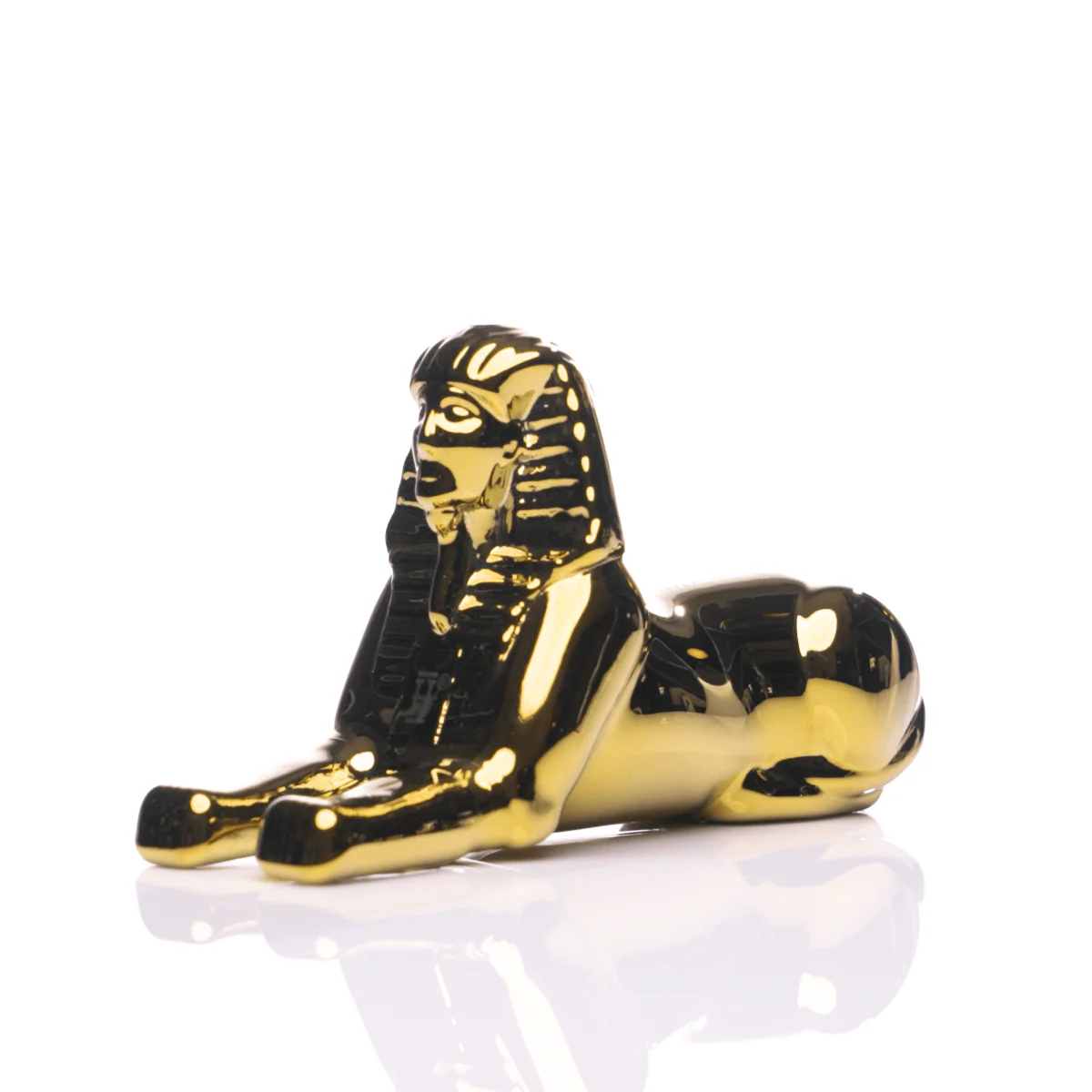 Egypt Sphinx Glass Hand Pipe - Image 29