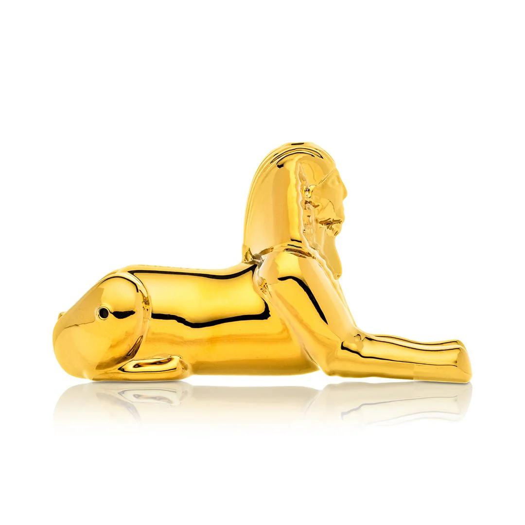 Egypt Sphinx Glass Hand Pipe - Image 3