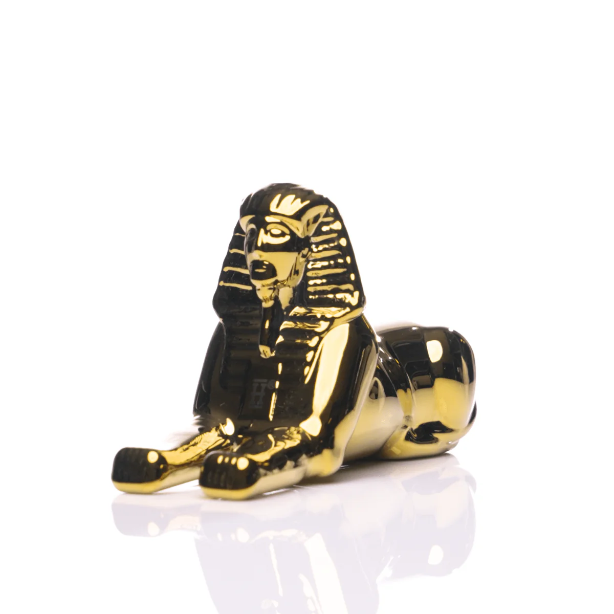 Egypt Sphinx Glass Hand Pipe - Image 30