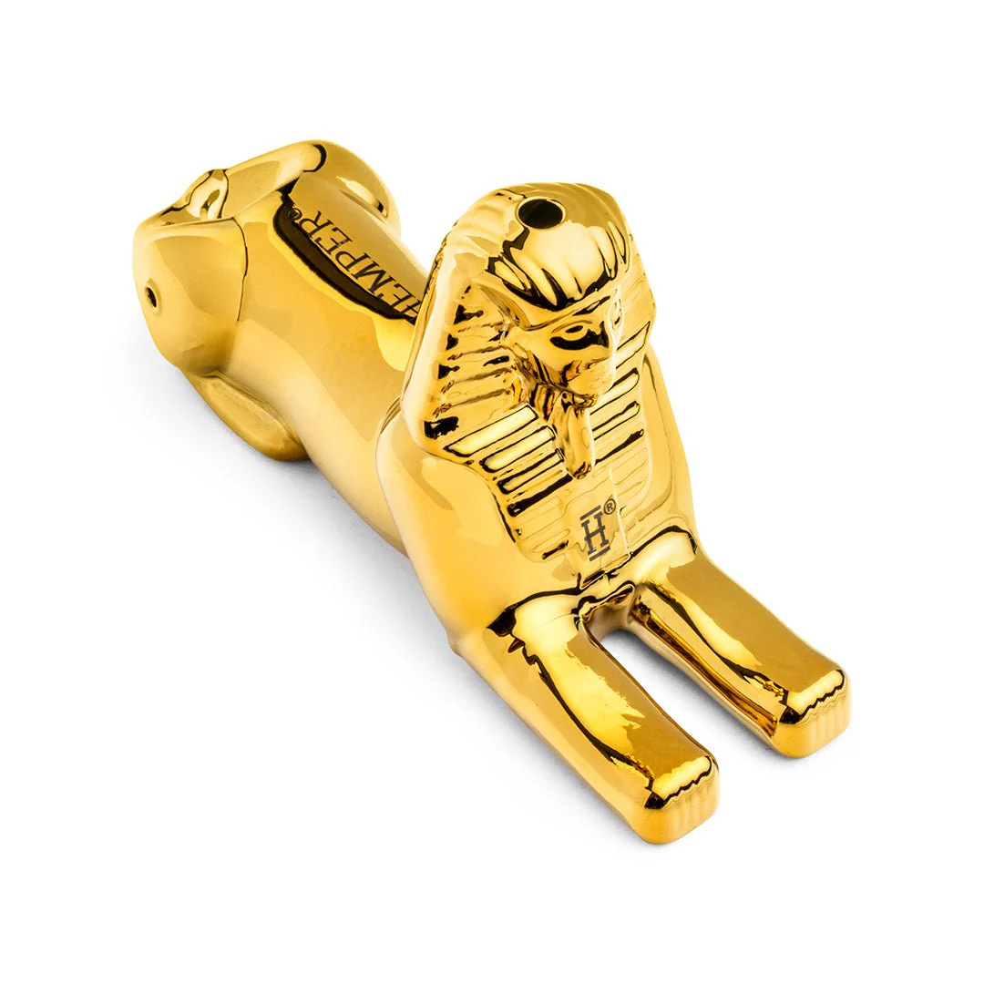 Egypt Sphinx Glass Hand Pipe - Image 6