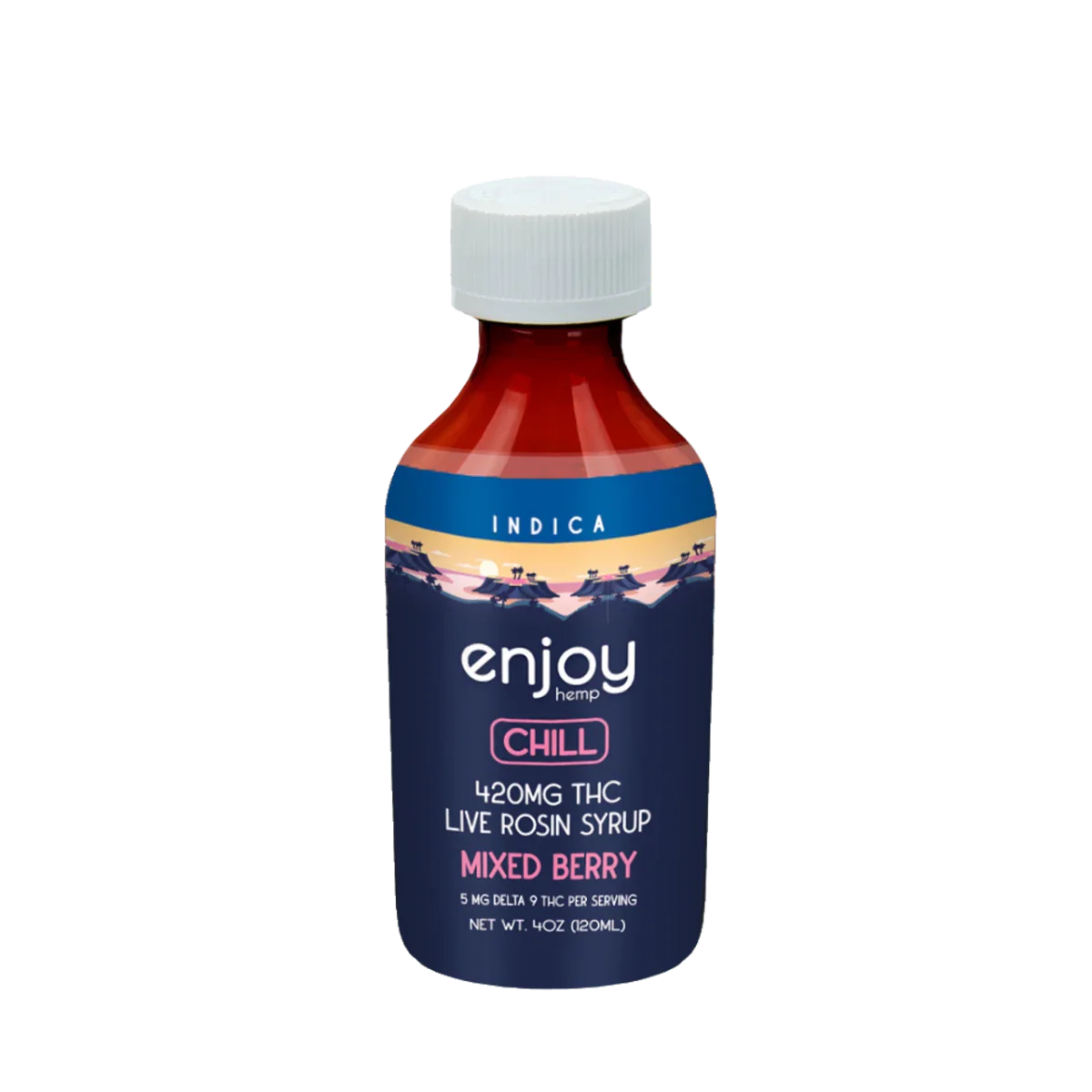Enjoy Hemp Delta 9 Mixed Berry THC Syrup