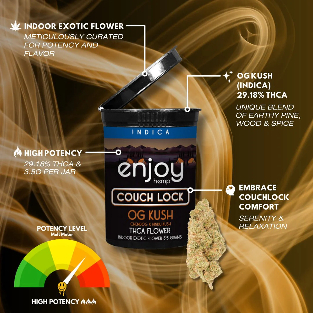 Enjoy Hemp THCa OG Kush Flower 3.5g