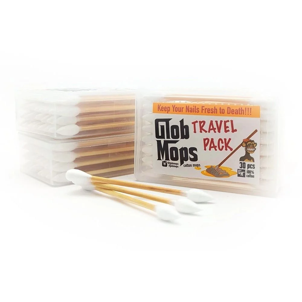 Glob Mops Dual Tip Cotton Swabs Travel Pack - 30pc - Image 2