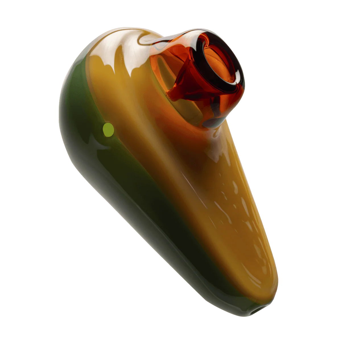 Goody Glass - Avocado Hand Pipe