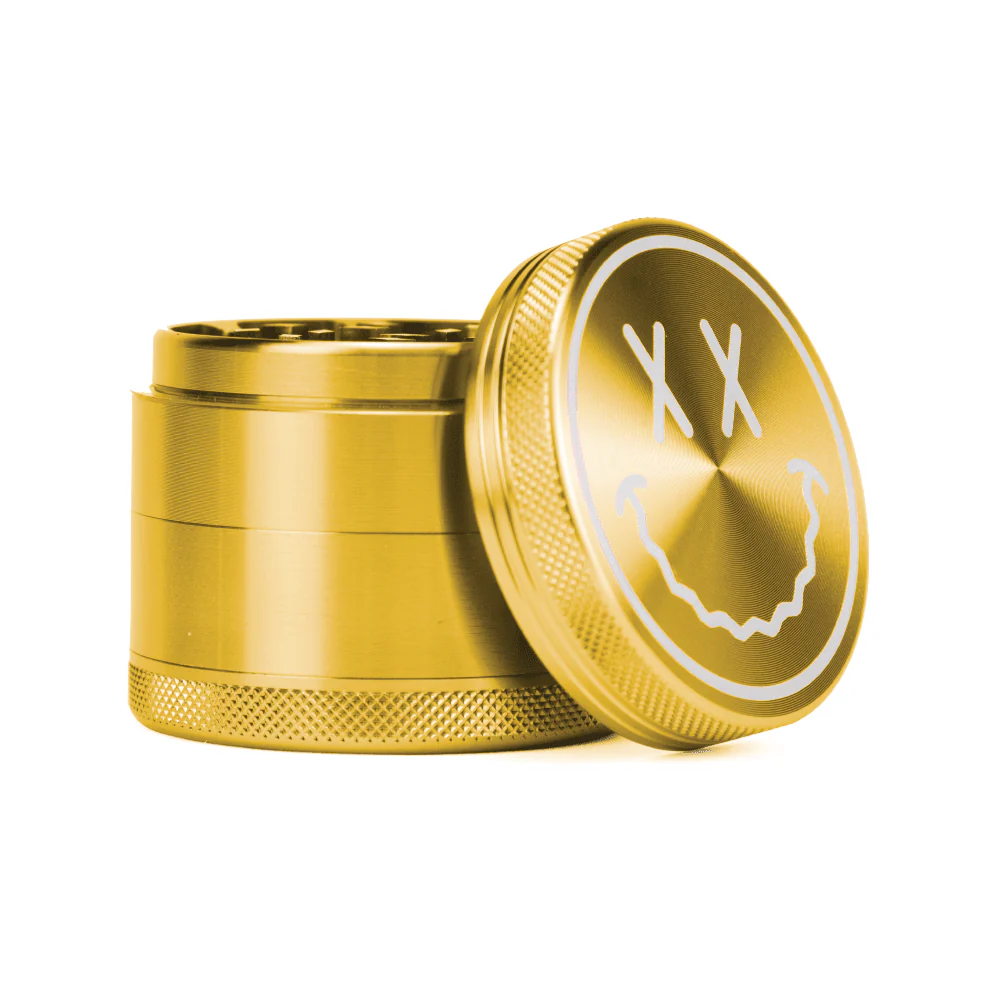 Goody Glass Big Face Aluminum Herb Grinder - Large Size - Image 3